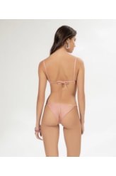 Top Cortininha Crystals By Swarovski Lumier Rosa Dusty