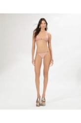 Top Cortininha Crystals By Swarovski Lumier Rosa Dusty