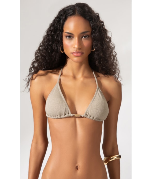 Top Cortininha Detalhe Costas Bobby Verde Oliva