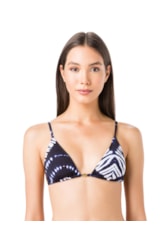 Top Cortininha Entremeio Tie Dye Marinho