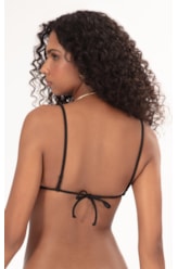 Top Cortininha Essential Preto