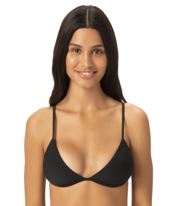 Top Cortininha Fixo Essential Preto