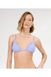 Top Cortininha Frufru Canelado Pacific Old Purple