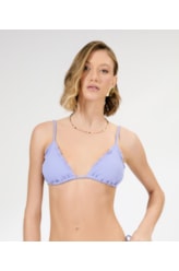 Top Cortininha Frufru Canelado Pacific Old Purple