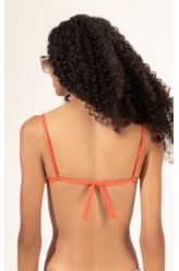 Top Cortininha Gaia Laranja