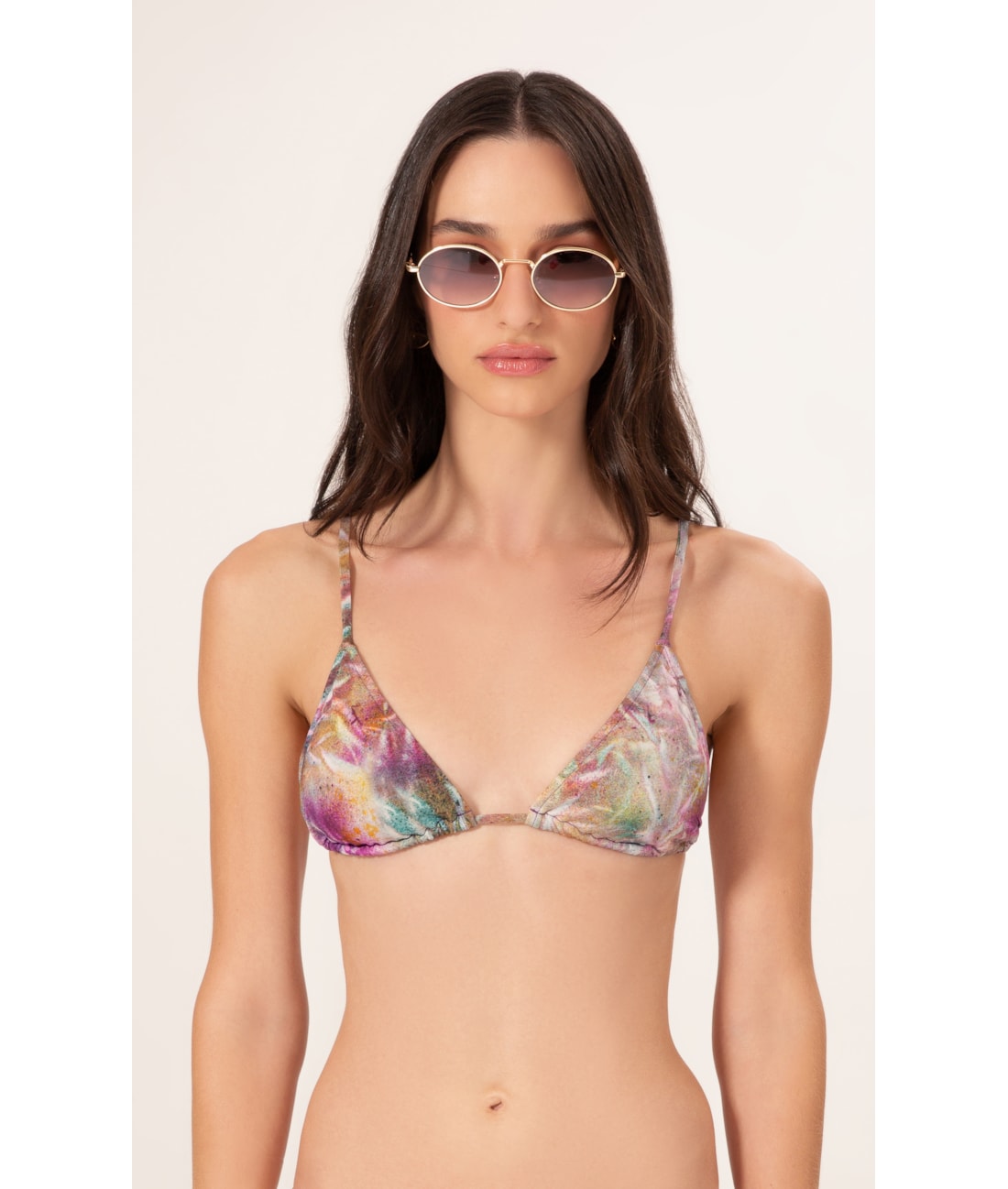 Top Cortininha Haze Roxo