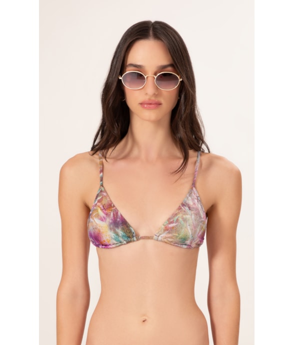 Top Cortininha Haze Roxo