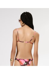 Top Cortininha Lenço Passador Pomme Vinho