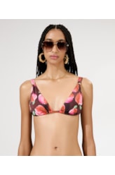 Top Cortininha Lenço Passador Pomme Vinho