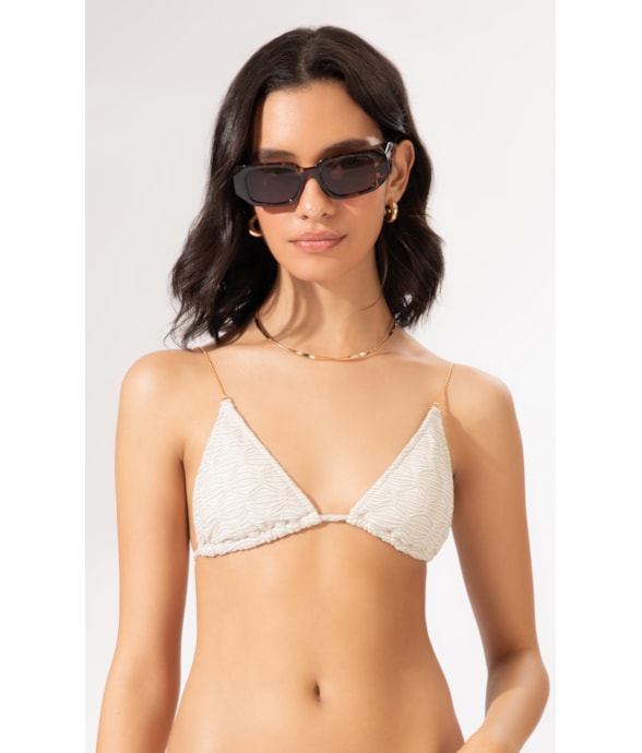 Top Cortininha Novo Eos Off White