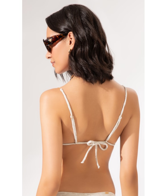 Top Cortininha Novo Eos Off White