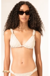 Top Cortininha Passador Eos Off White