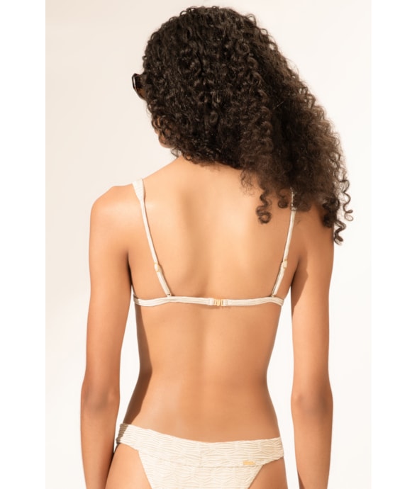 Top Cortininha Passador Eos Off White