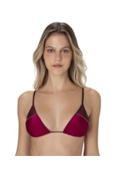 Top Cortininha Recortes Pink