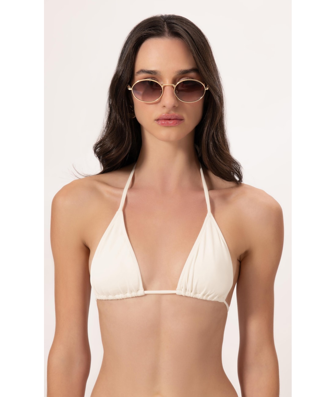 Top Cortininha Rolotê Clássicos Off White