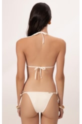Top Cortininha Rolotê Clássicos Off White