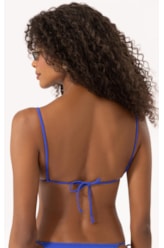 Top Cortininha Rolotê Fluid Royal
