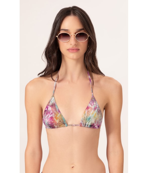Top Cortininha Rolotê Haze Roxo