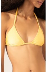Top Cortininha Rolotê Le Soleil Amarelo Claro