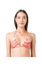 Top Cortininha Rolotê Tie Dye Rosa