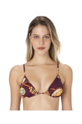 Top Cortininha Viés Angela Vinho