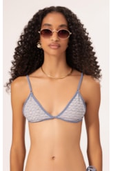 Top Cortininha Vies Versi Azul Jeans Mescla