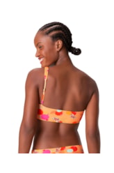 Top Cropped Argola Afrodite Laranja