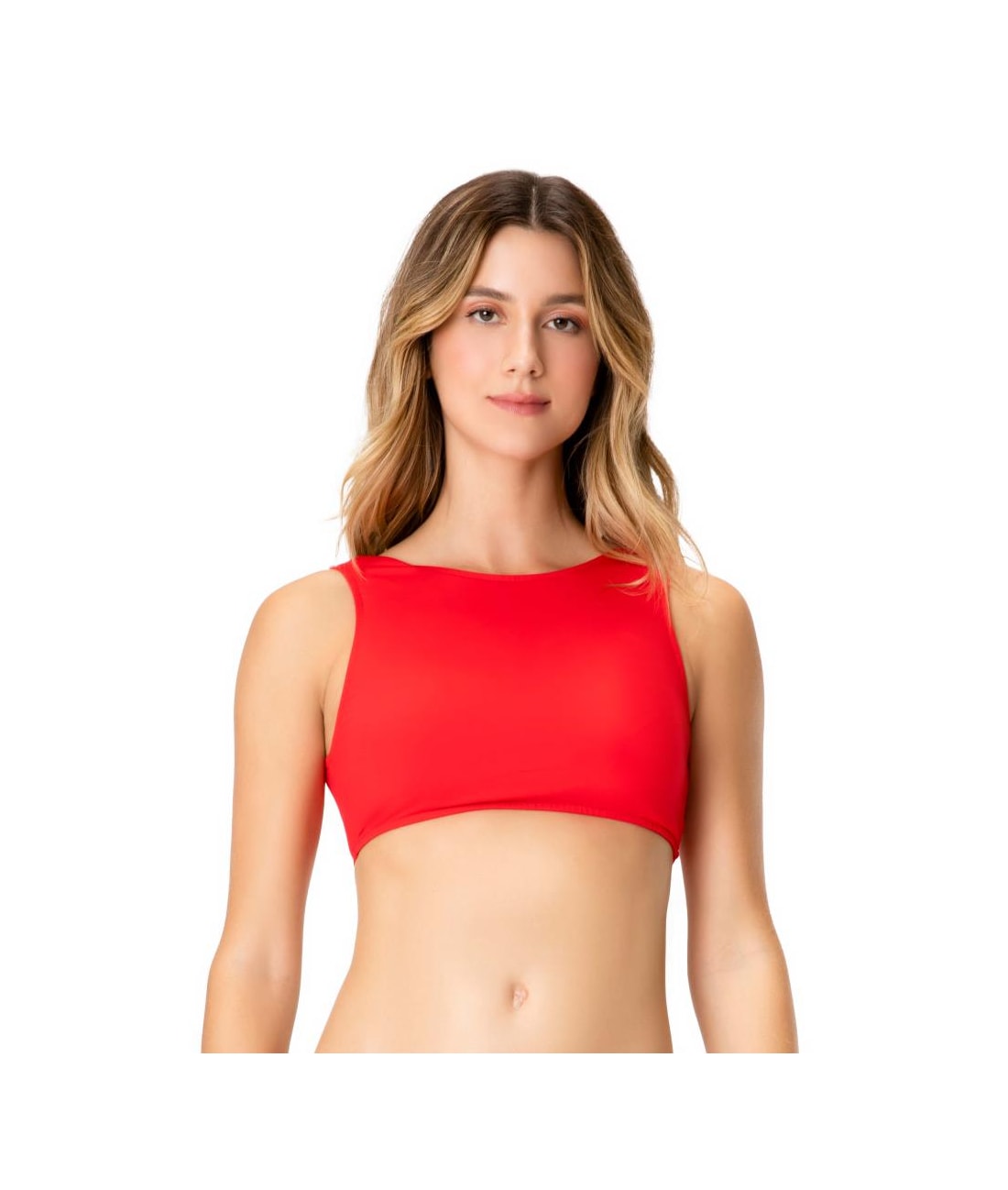 Top Cropped Kite Vermelho