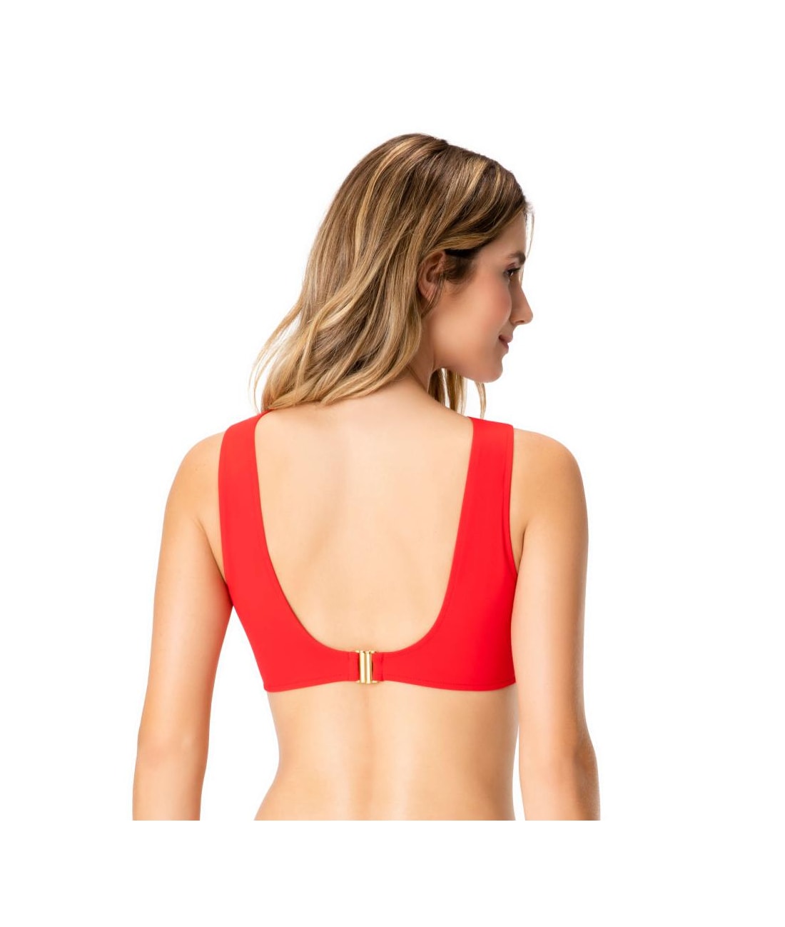 Top Cropped Kite Vermelho