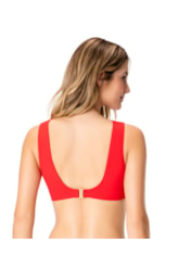 Top Cropped Kite Vermelho