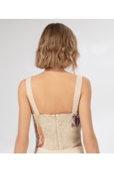Top Jacquard Palm Springs Natural