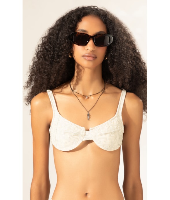 Top Meia Taça Arco Comfort Eos Off White