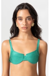 Top Meia Taça Arco Comfort Le Soleil Verde Claro