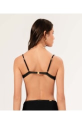 Top Meia Taça Arco Pop Preto