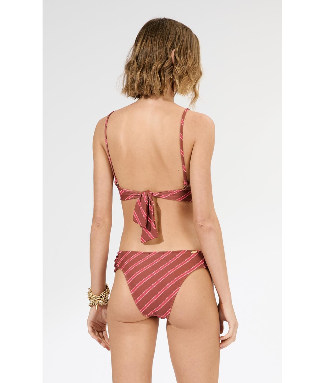 Top Meia Taça Bridão Comfort Los Angeles Cereja