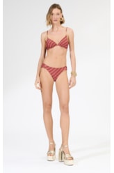 Top Meia Taça Bridão Comfort Los Angeles Cereja
