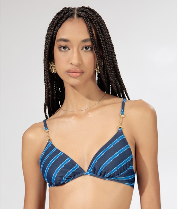 Top Meia Taça Bridão Comfort Los Angeles Marinho