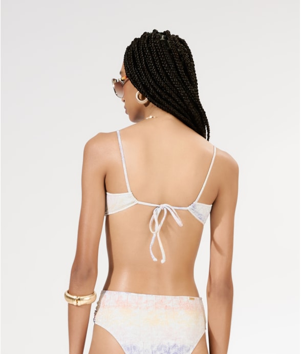 Top Meia Taça Bustiê Twist Palm Springs Natural