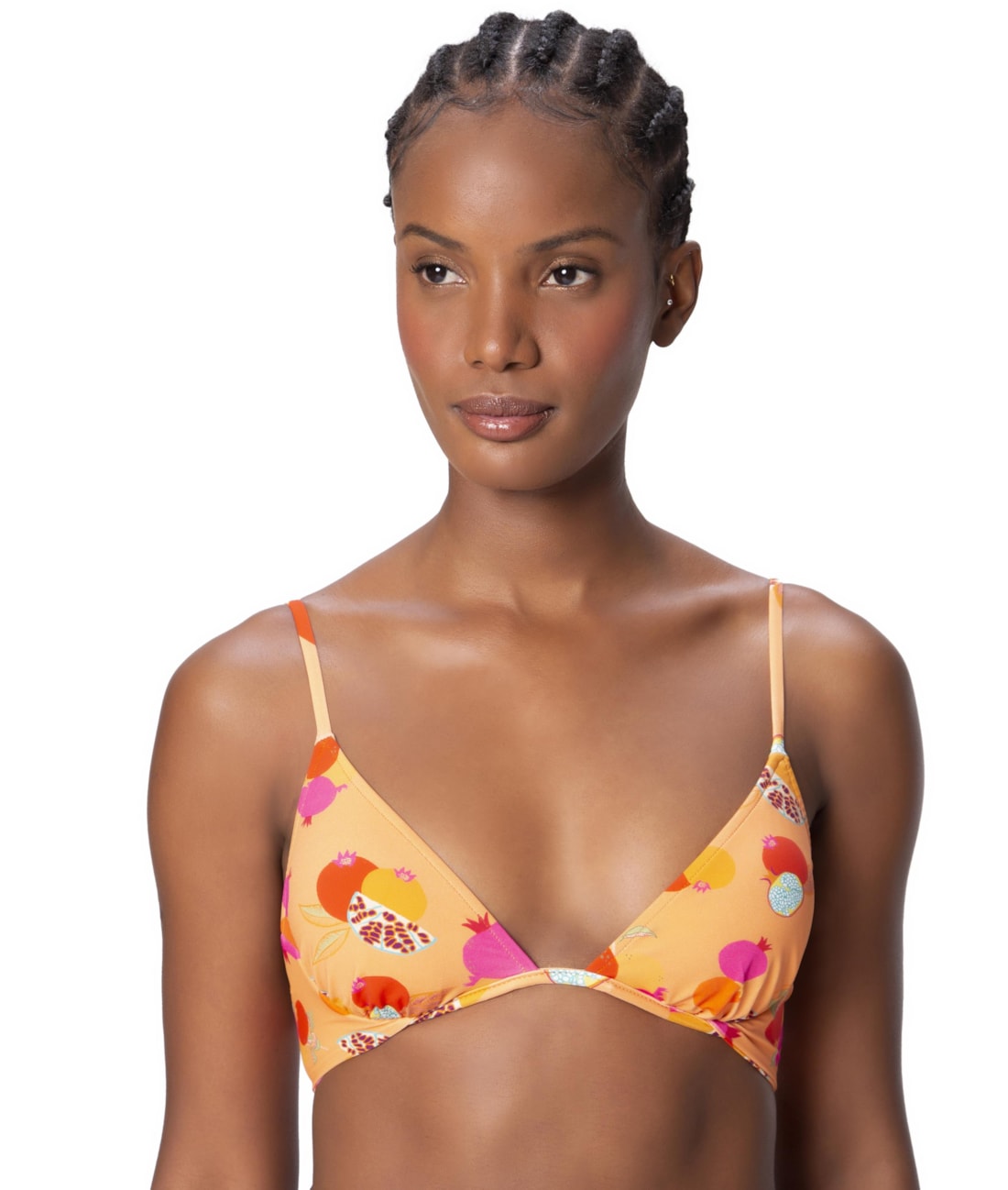 Top Meia Taça Comfort Afrodite Laranja
