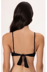 Top Meia Taça Comfort Califórnia Preto