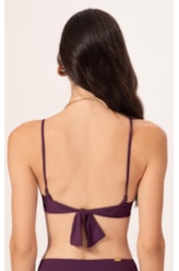 Top Meia Taça Comfort Clássicos Beringela