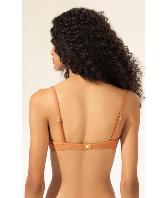 Top Meia Taça Comfort Clássicos Caramelo