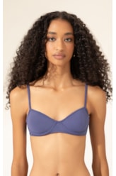 Top Meia Taça Comfort Clássicos Old Purple