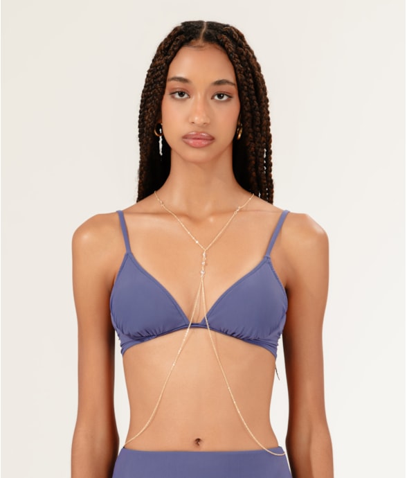 Top Meia Taça Comfort Clássicos Old Purple