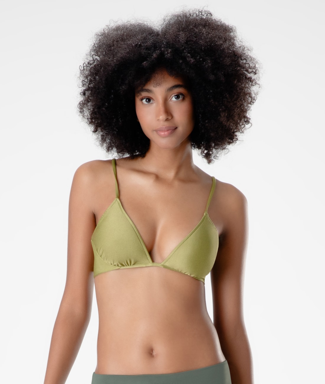 Top Meia Taça Comfort Clássicos Pistache