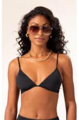 Top Meia Taça Comfort Clássicos Preto