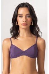 Top Meia Taça Comfort Clássicos Roxo