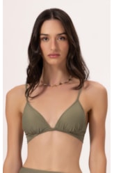 Top Meia Taça Comfort Clássicos Verde Oliva