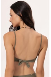 Top Meia Taça Comfort Clássicos Verde Oliva