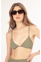 Top Meia Taça Comfort Clássicos Verde Oliva